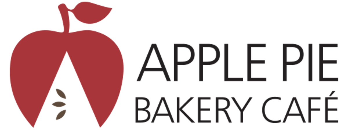 Apple pie bakery cafe logo